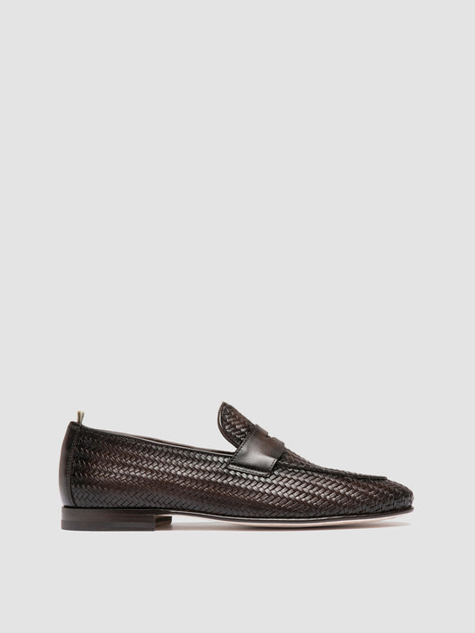 OLIVER/008 AERO BUTTERO NAPPA INTRECCIO MORO