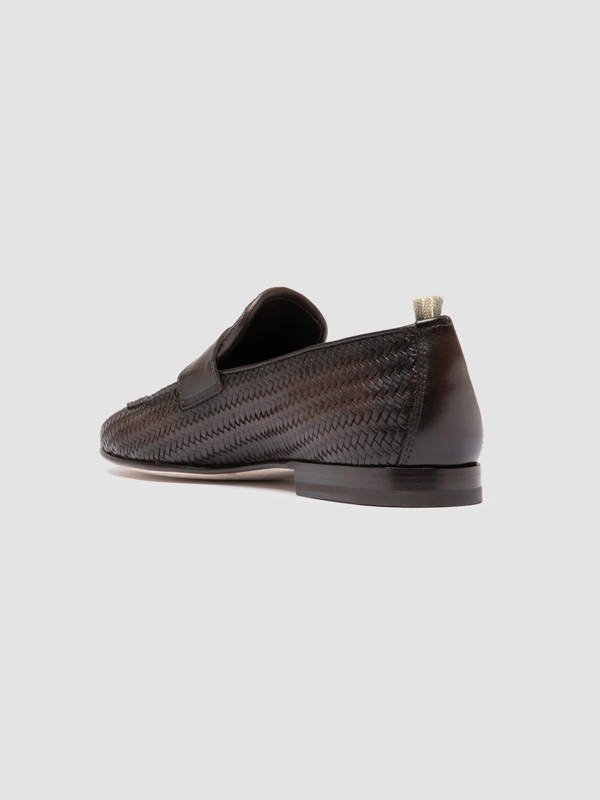 OLIVER/008 AERO BUTTERO NAPPA INTRECCIO MORO