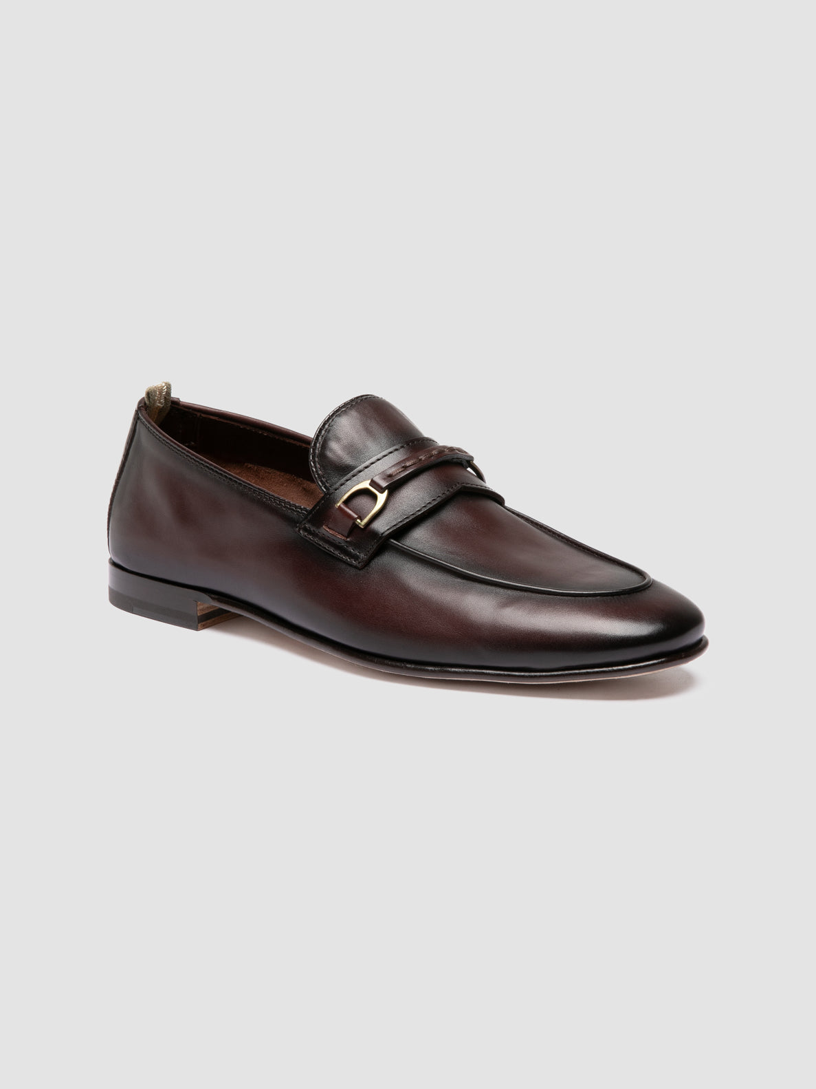 OLIVER/009 AERO BUTTERO NAPPA CASTAGNO