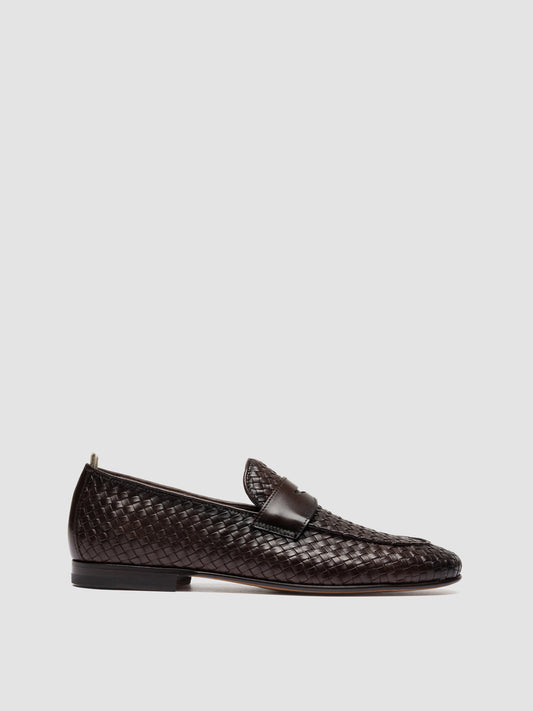 OLIVER/014 AERO BUTTERO NAPPA INTRECCIO MORO