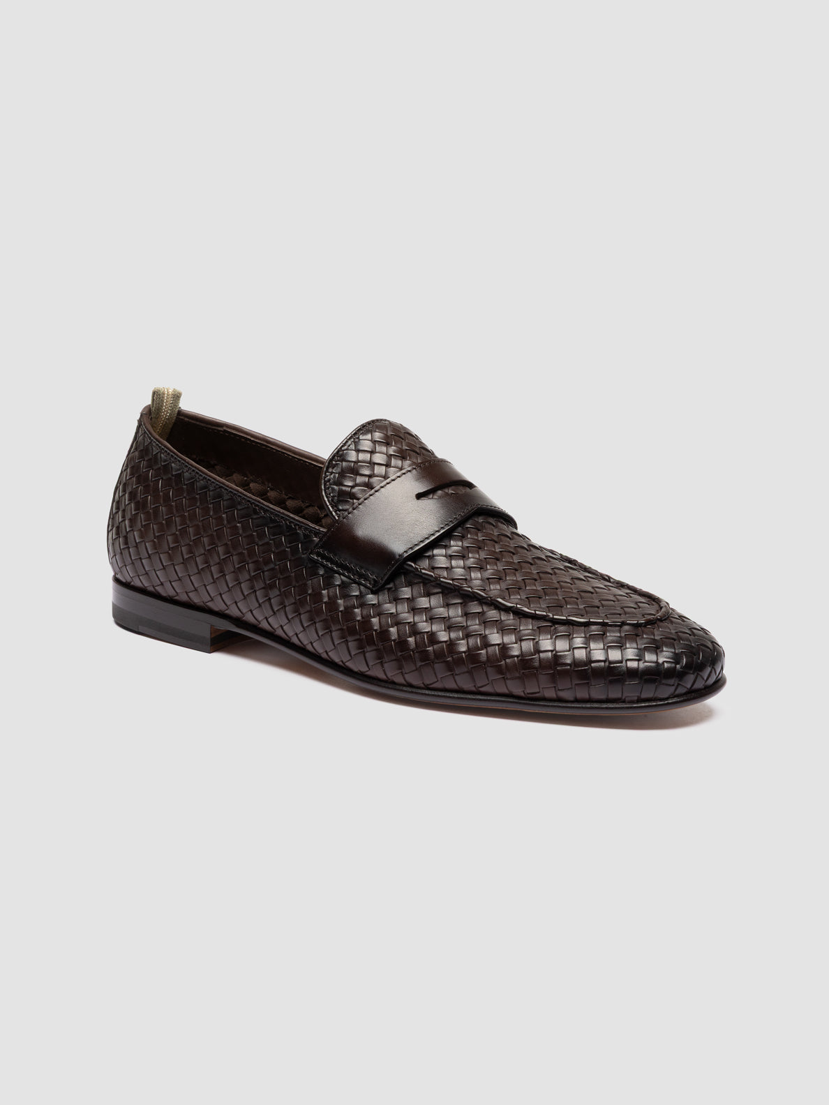 OLIVER/014 AERO BUTTERO NAPPA INTRECCIO MORO