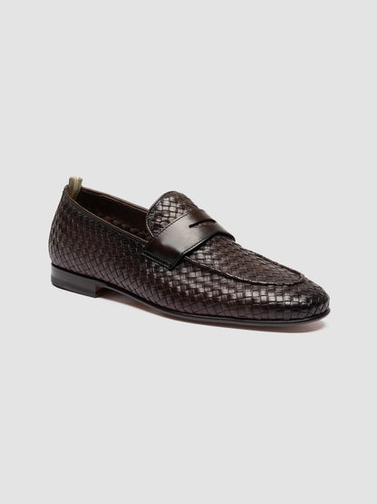OLIVER/014 AERO BUTTERO NAPPA INTRECCIO MORO