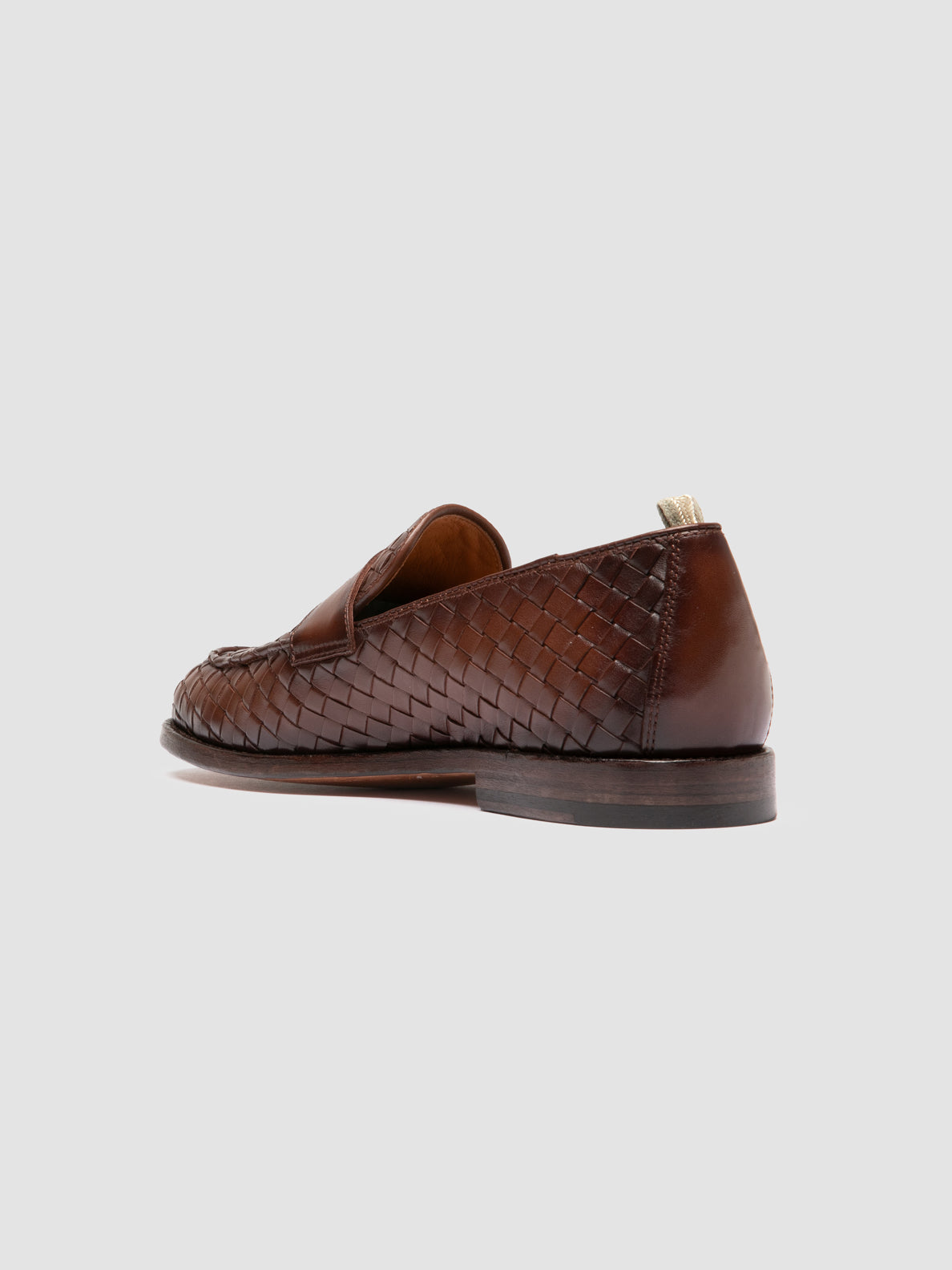 OPERA/003 AERO BUTTERO NAPPA INTRECCIO BRUNO