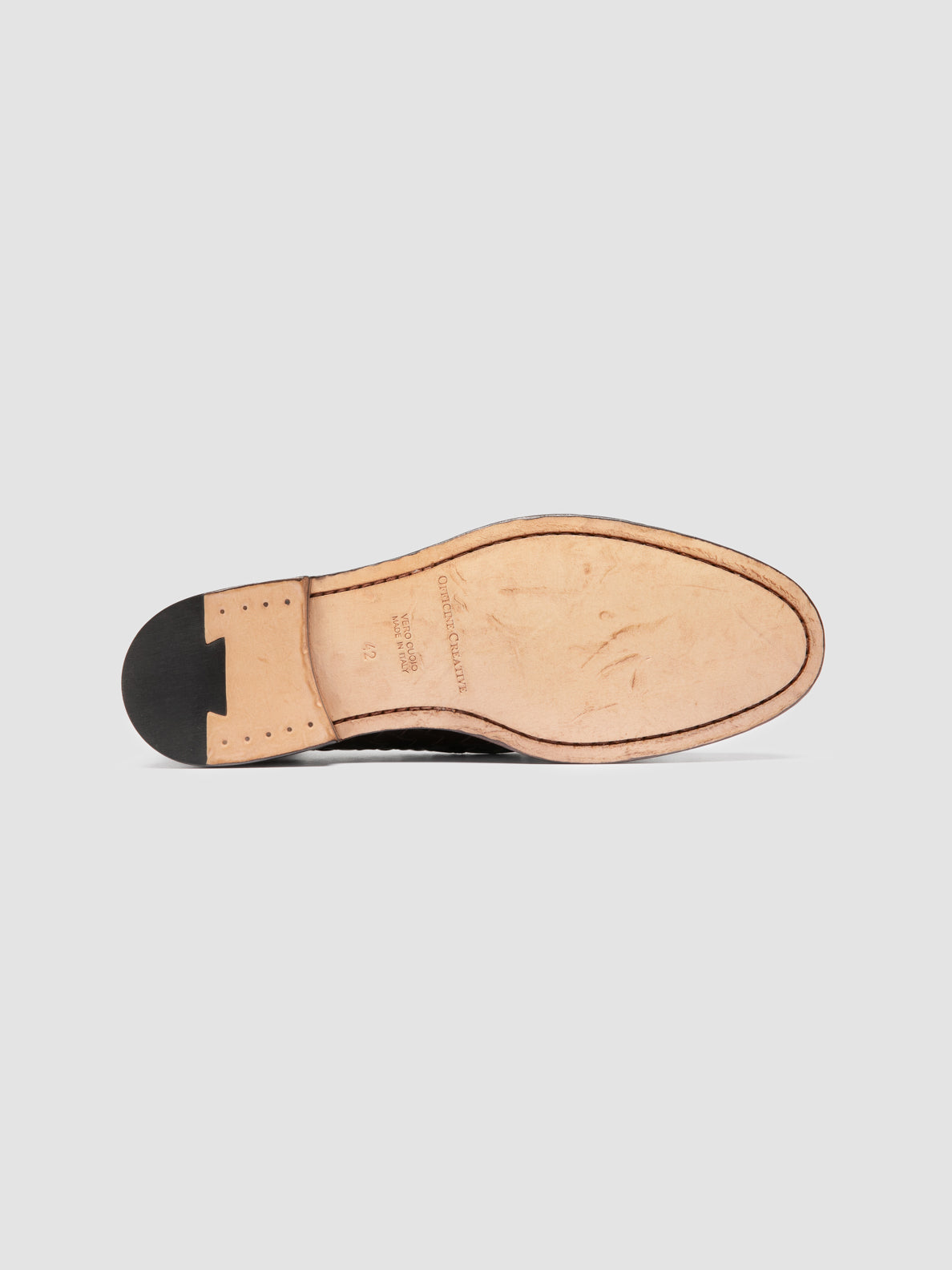 OPERA/004 AERO BUTTERO NAPPA INTRECCIO MORO