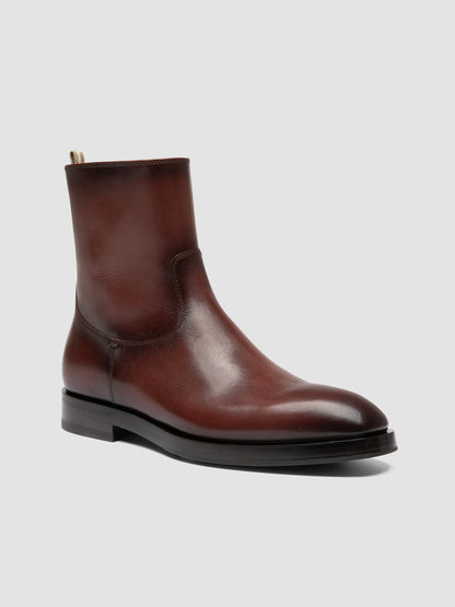 ORTEGA/002 AERO SPALLA PIUMA NAPPA CASTAGNO