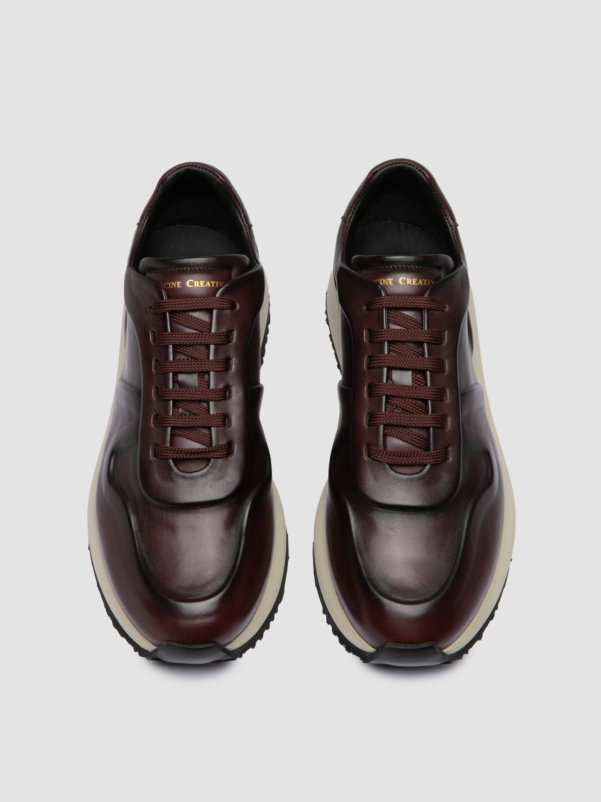 PERSPECTIVE/001 AERO BUTTERO NAPPA CASTAGNO - F.DO AVORIO/N