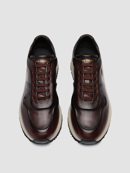 PERSPECTIVE/001 AERO BUTTERO NAPPA CASTAGNO - F.DO AVORIO/N