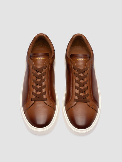 PLINTO 001 AERO BUTTERO NAPPA TAN - FDO OFF WHITE