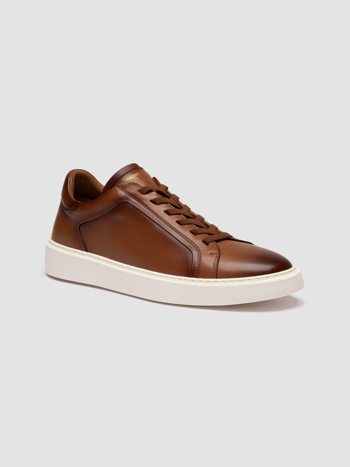 PLINTO 001 AERO BUTTERO NAPPA TAN - FDO OFF WHITE