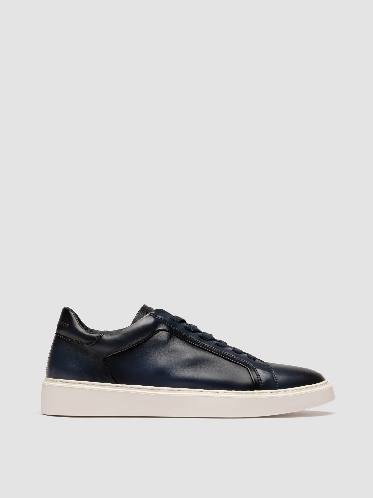 PLINTO 001 AERO BUTTERO NAPPA BLU MARINE - FDO OFF WHITE