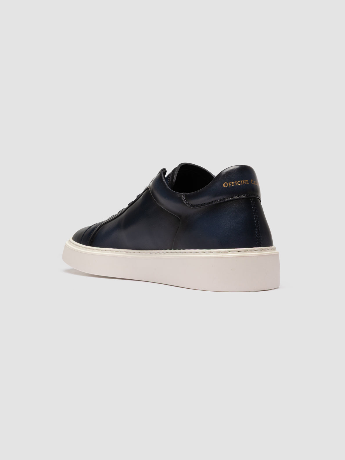 PLINTO 001 AERO BUTTERO NAPPA BLU MARINE - FDO OFF WHITE