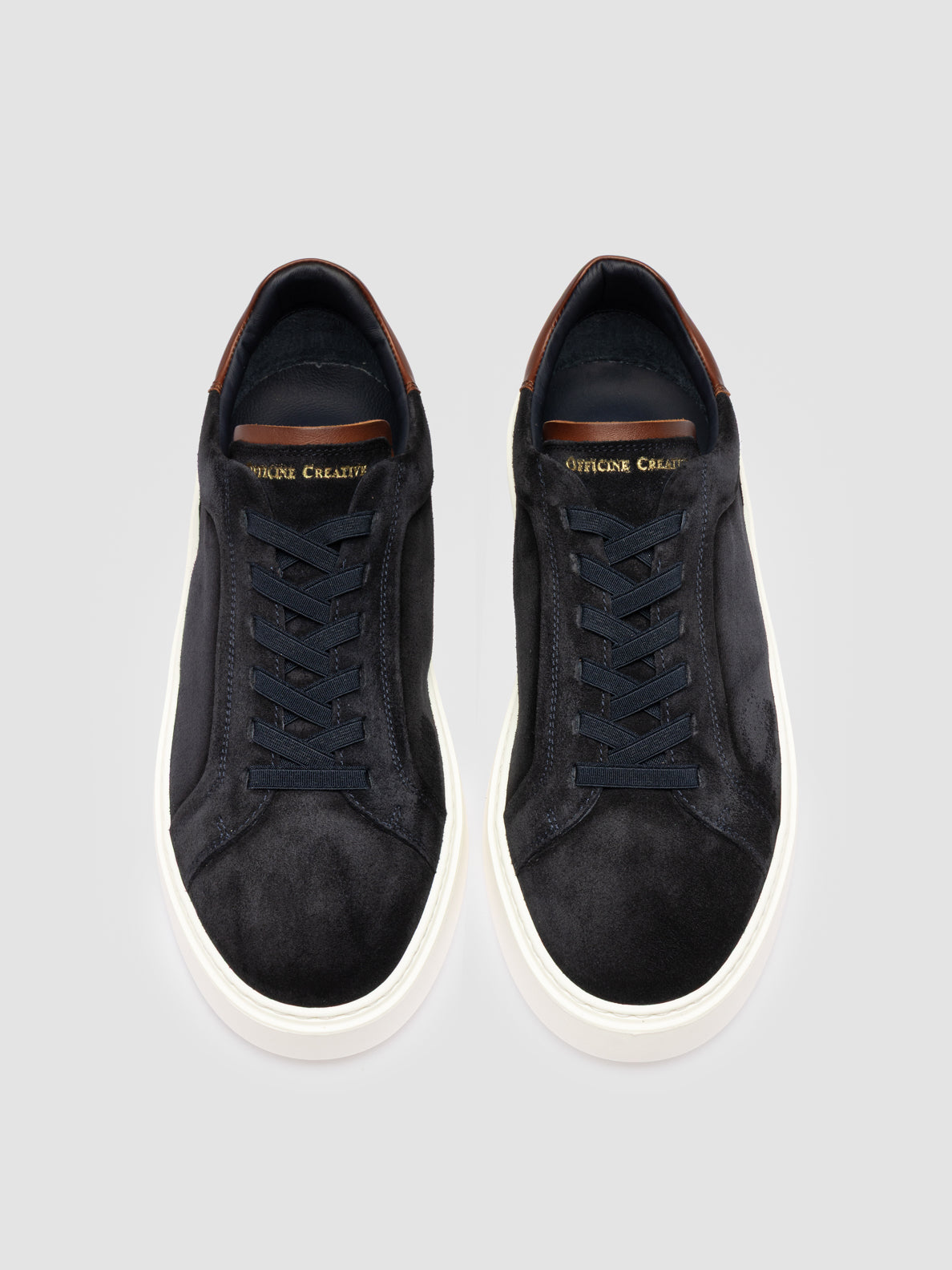 PLINTO/001 AERO LIGHT CACHEMIRE_BUTTERO DEEP NAVY_TAN - FDO OFF WHITE