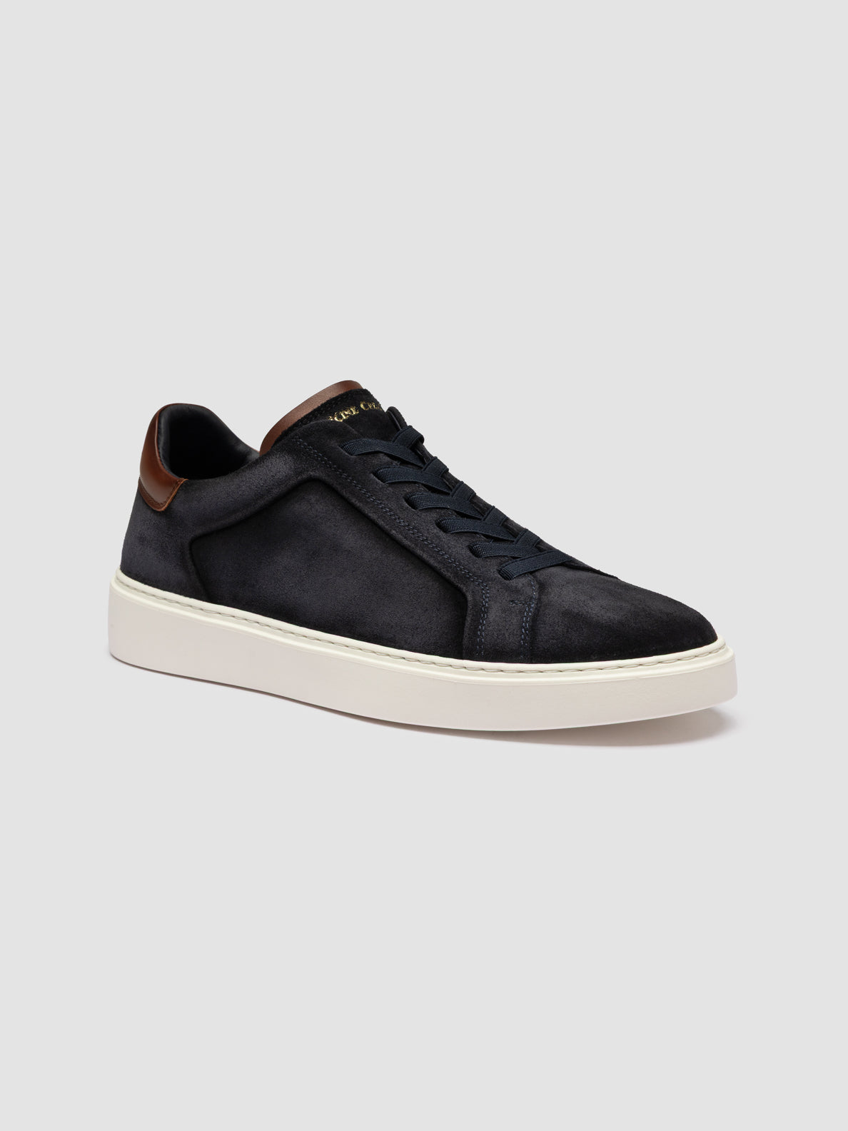 PLINTO/001 AERO LIGHT CACHEMIRE_BUTTERO DEEP NAVY_TAN - FDO OFF WHITE