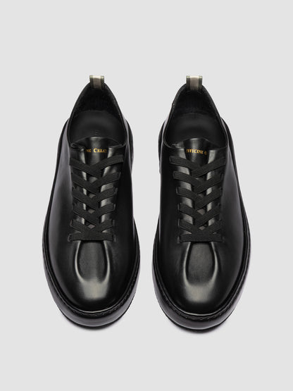 PLUMANCE/001 BUTTERO NAPPA NERO
