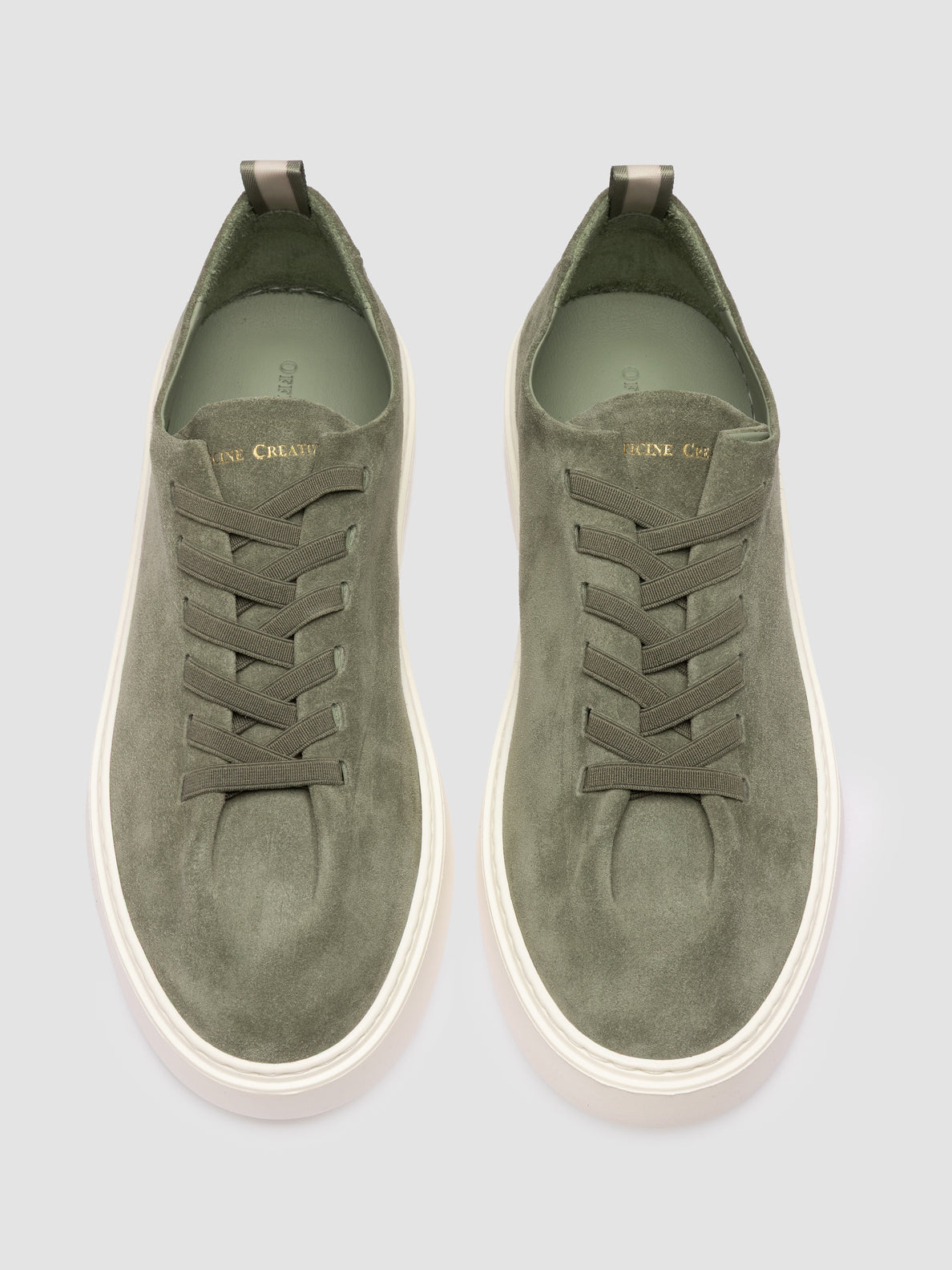 PLUMA 001 LIGHT CACHEMIRE SMOKED GREEN  FDO OFF WHITE