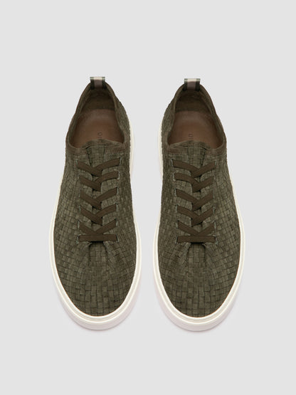 PLUMA/002 COCO INTRECCIO MILITARY_f.do off white