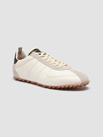 REPERTOIRE/001 LIGHT CACHEMIRE/SOHO/AERO BUTTERO LAMB/BIANCO/BOTTLEGREEN_F.DO MIELE C.