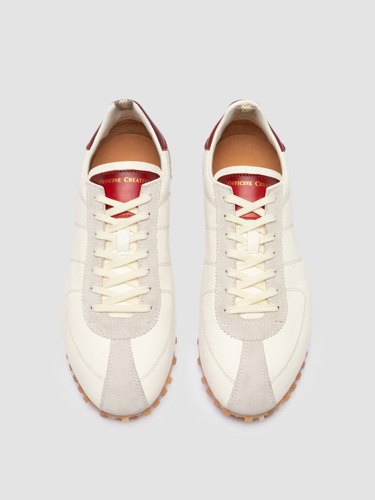 REPERTOIRE/001 LIGHT CACHEMIRE/SOHO/AERO BUTTERO LAMB/BIANCO/CRIMSON_F.DO MIELE C.
