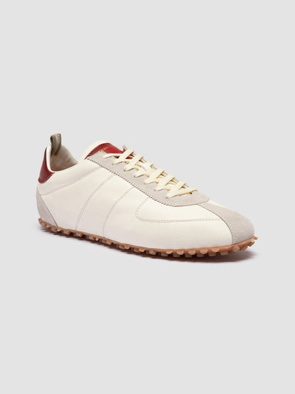 REPERTOIRE/001 LIGHT CACHEMIRE/SOHO/AERO BUTTERO LAMB/BIANCO/CRIMSON_F.DO MIELE C.