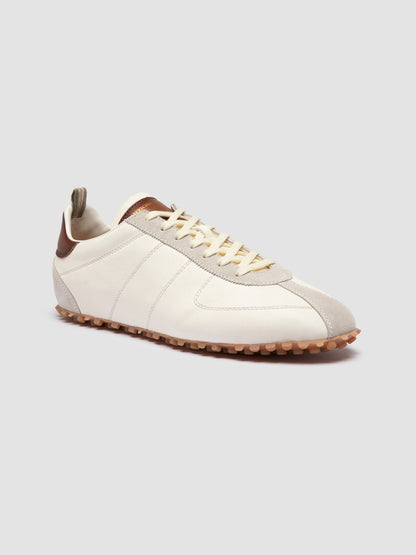 REPERTOIRE/001 LIGHT CACHEMIRE/SOHO/AERO BUTTERO LAMB/BIANCO/TAN_F.DO MIELE C.