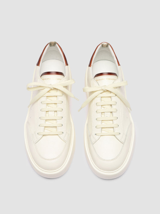SEQUEL/001 MUFLONE/A.BUTTERO BIANCO/DK TAN - F.DO OFF WHITE/N