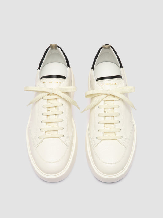 SEQUEL/001 MUFLONE/LILLE BIANCO/NERO_F.DO OFF WHITE/N