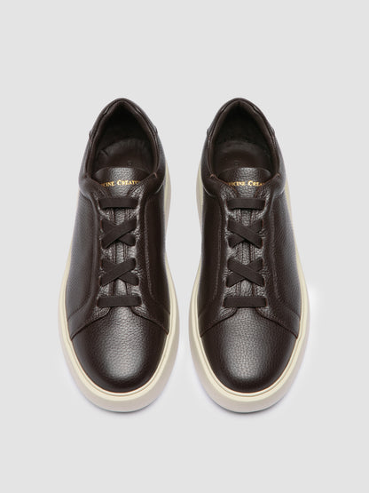 SLOUCH/001 MUFLONE EBANO_F.DO AVORIO/N