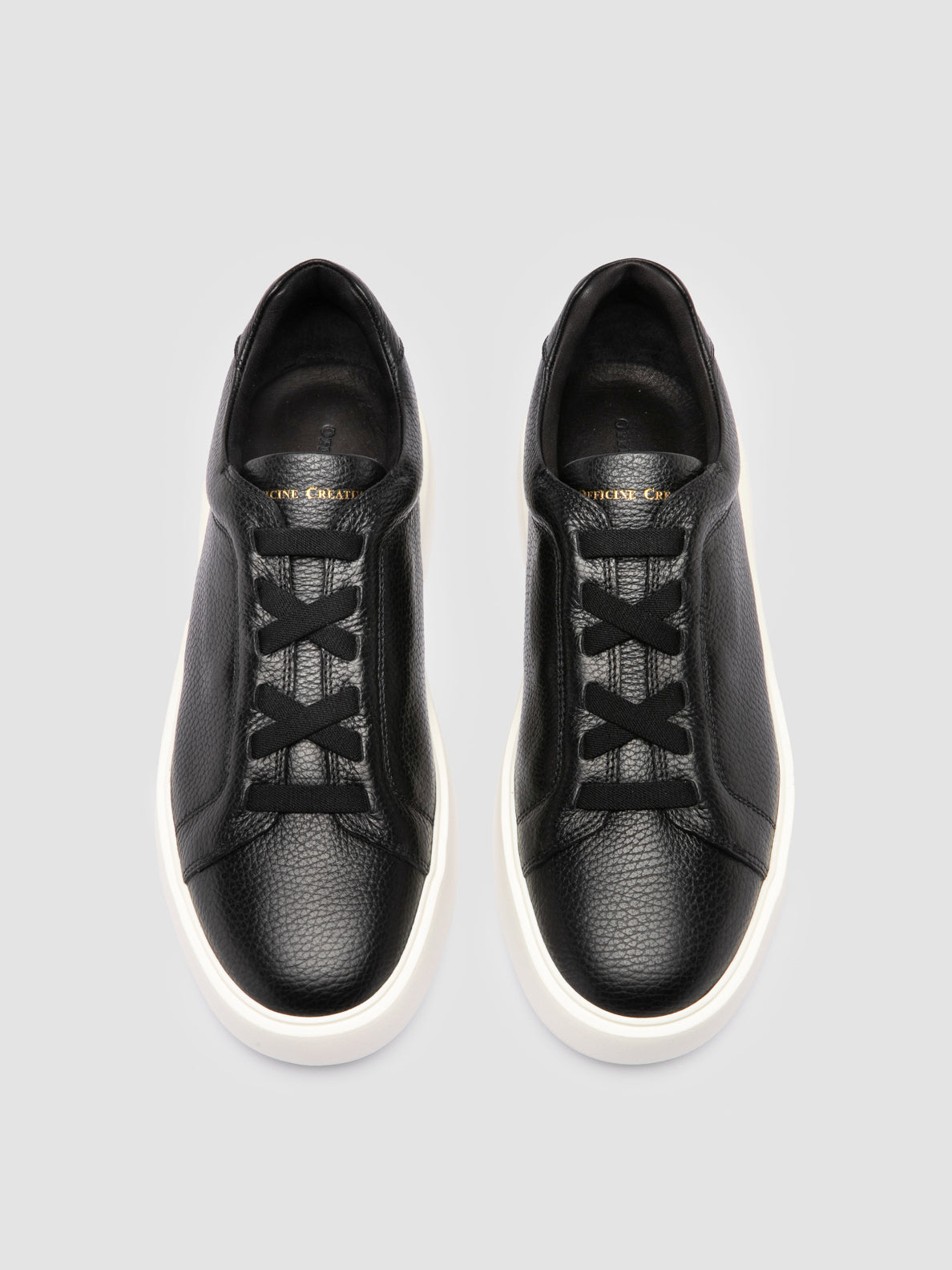 SLOUCH/001 MUFLONE NERO - F.DO OFF WHITE/N
