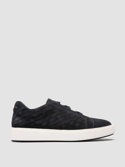 SLOUCH/004 LIGHT CACHEMIRE INTRECCIO DEEP NAVY_F.DO OFF WHITE/N