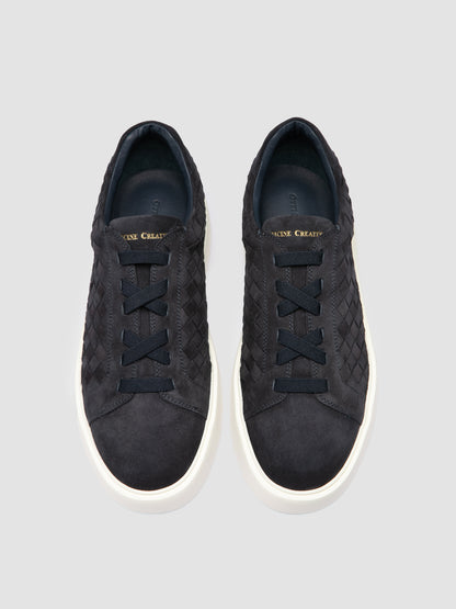 SLOUCH/004 LIGHT CACHEMIRE INTRECCIO DEEP NAVY_F.DO OFF WHITE/N