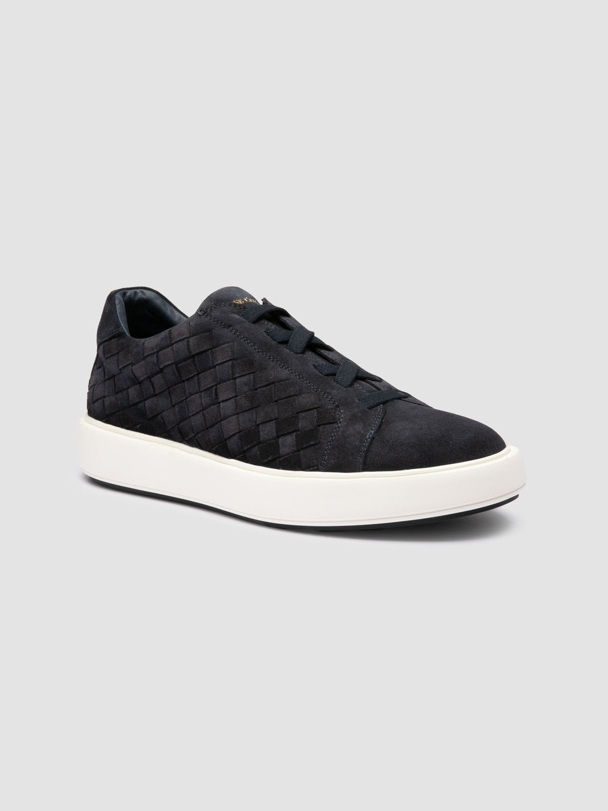 SLOUCH/004 LIGHT CACHEMIRE INTRECCIO DEEP NAVY_F.DO OFF WHITE/N
