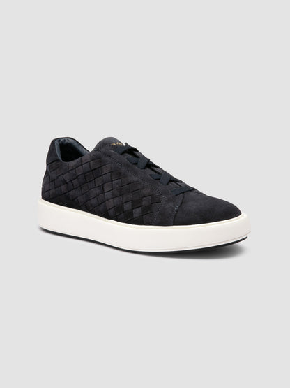 SLOUCH/004 LIGHT CACHEMIRE INTRECCIO DEEP NAVY_F.DO OFF WHITE/N