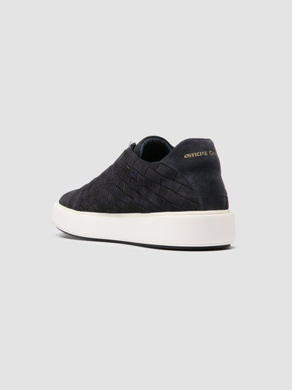 SLOUCH/004 LIGHT CACHEMIRE INTRECCIO DEEP NAVY_F.DO OFF WHITE/N