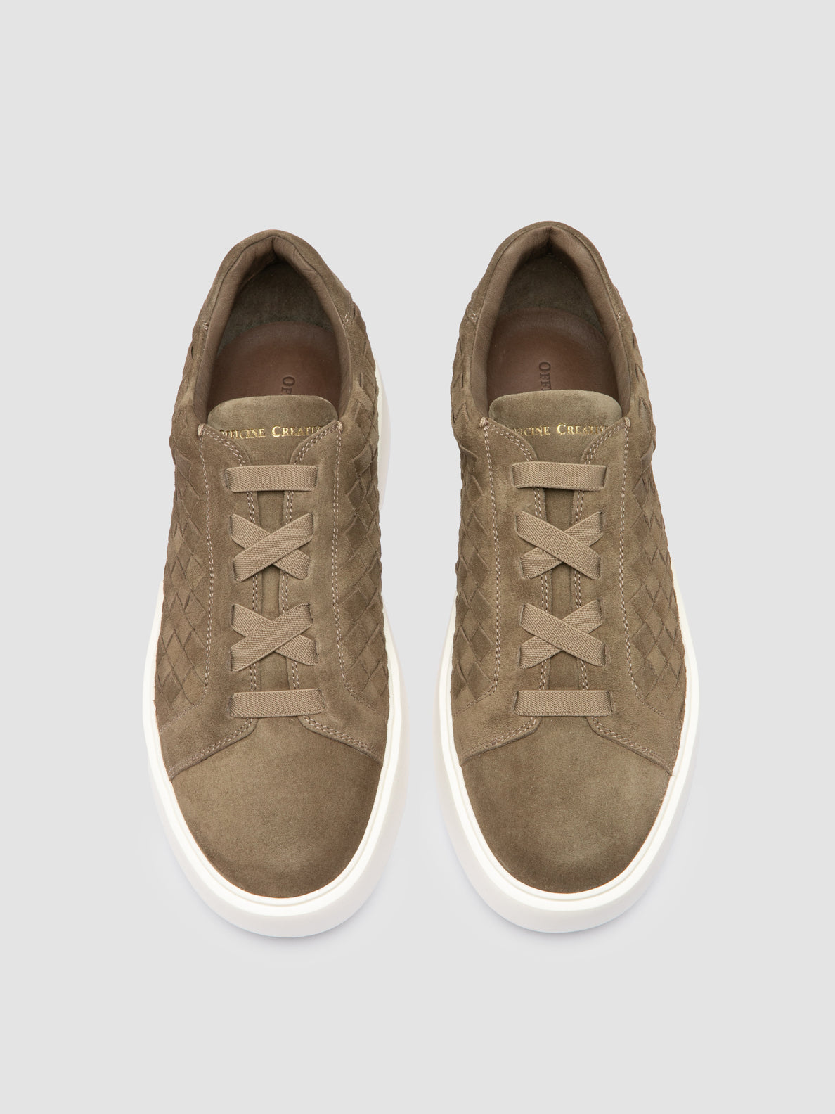 SLOUCH/004 LIGHT CACHEMIRE INTRECCIO LEAD_F.DO OFF WHITE/N