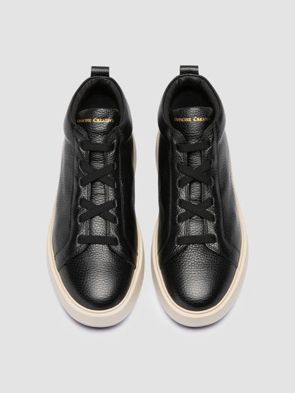 SLOUCH/005 MUFLONE NERO_F.DO AVORIO/N