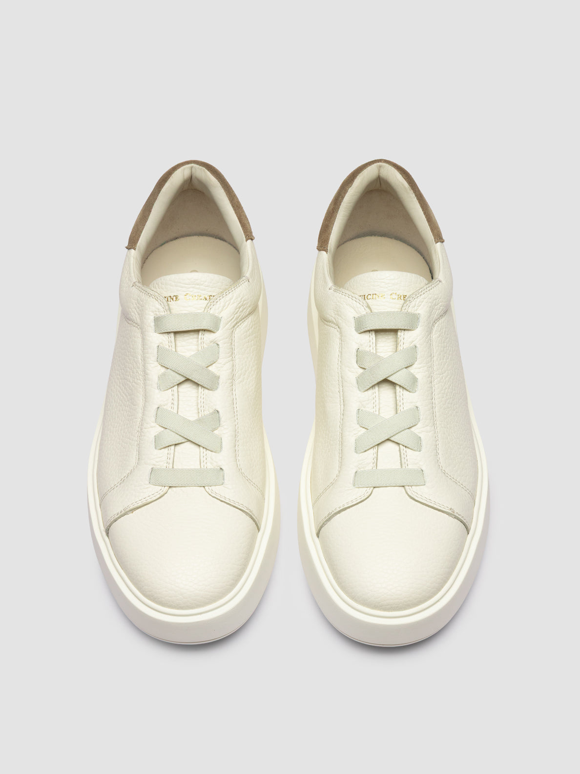 SLOUCH 007 MUFLONE/L. CACHEMIRE BIANCO/ANTILOPE FDO OFF WHITE_N