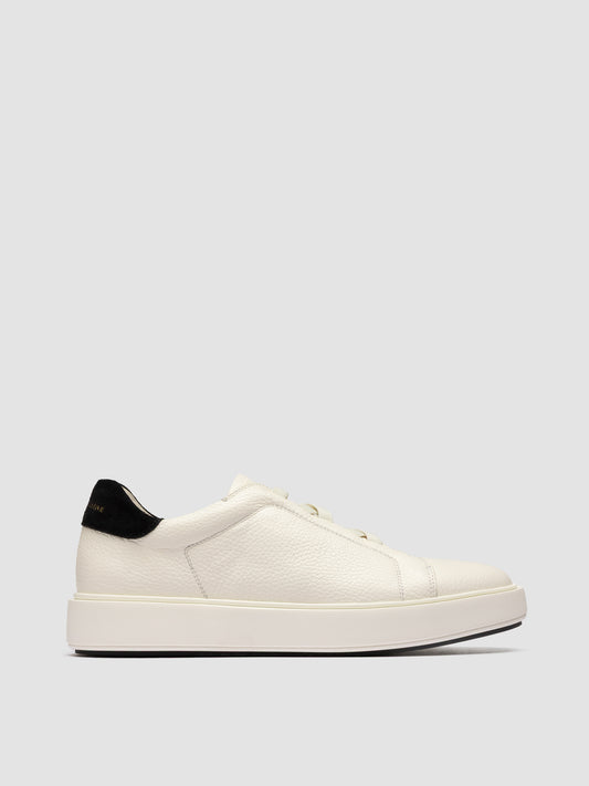SLOUCH 007 MUFLONE/L. CACHEMIRE BIANCO/NERO FDO OFF WHITE_N