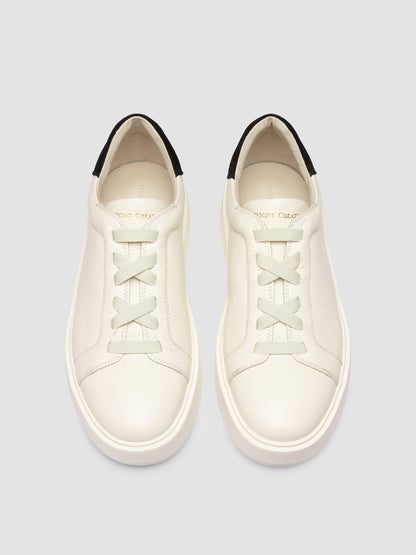 SLOUCH 007 MUFLONE/L. CACHEMIRE BIANCO/NERO FDO OFF WHITE_N