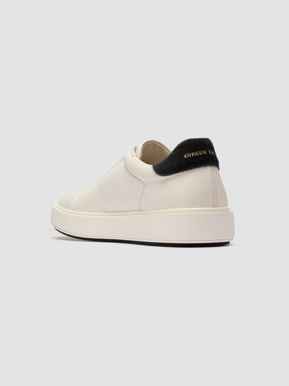 SLOUCH 007 MUFLONE/L. CACHEMIRE BIANCO/NERO FDO OFF WHITE_N