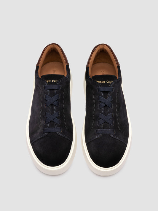 SLOUCH 007 AERO LIGHT CACHEMIRE/BUTTERO DEEP NAVY/TAN FDO OFF WHITE_A