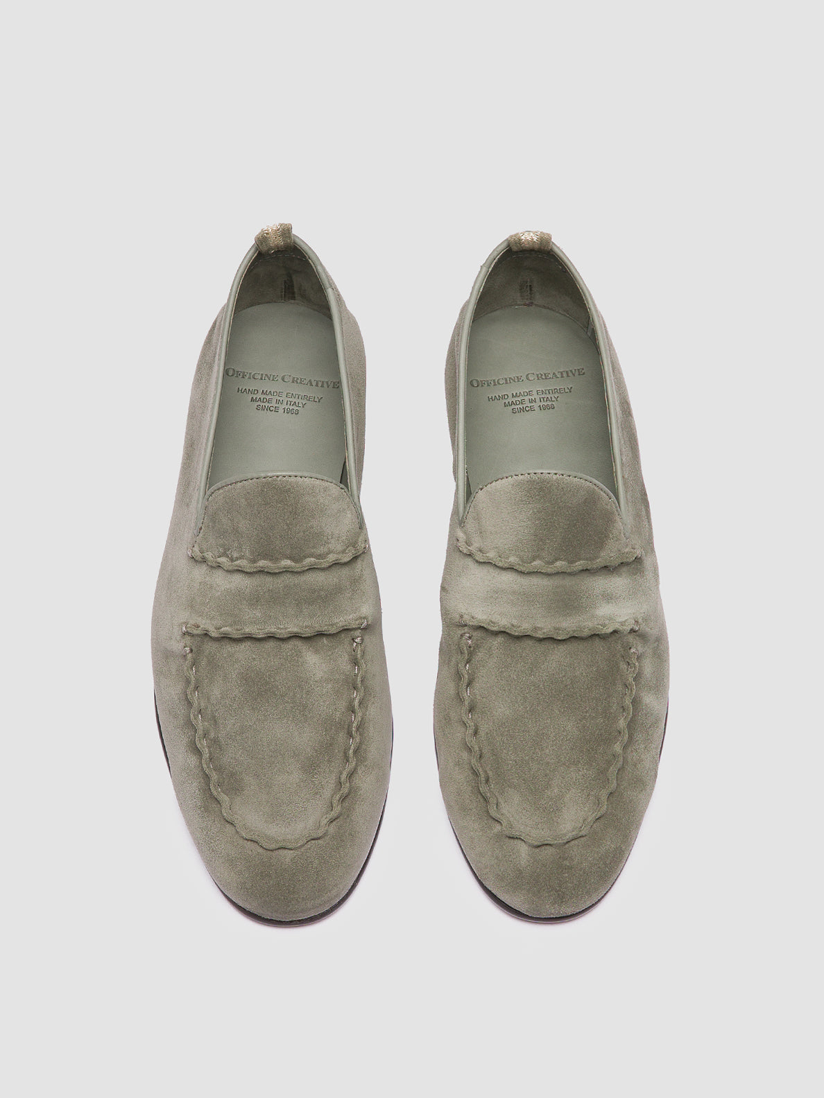 OLIVER/001 LIGHT CACHEMIRE SMOKED GREEN