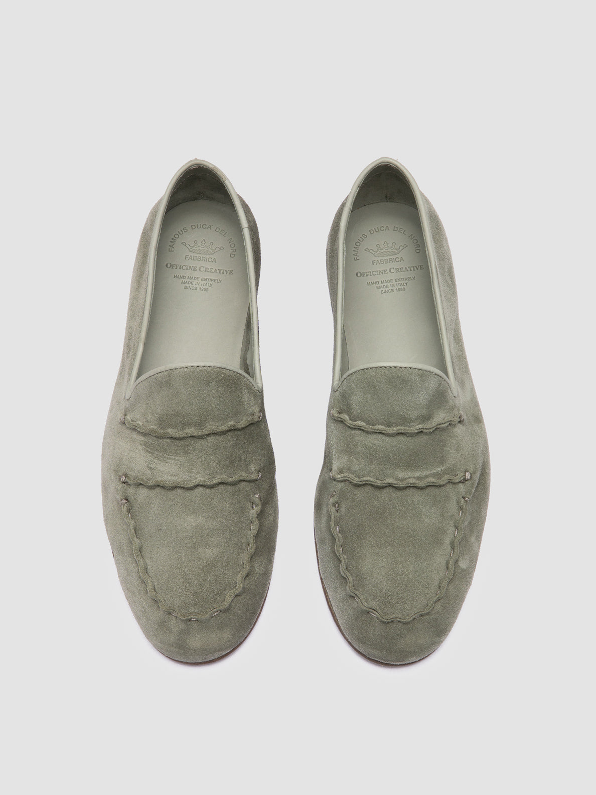 OLIVER/101 LIGHT CACHEMIRE SMOKED GREEN