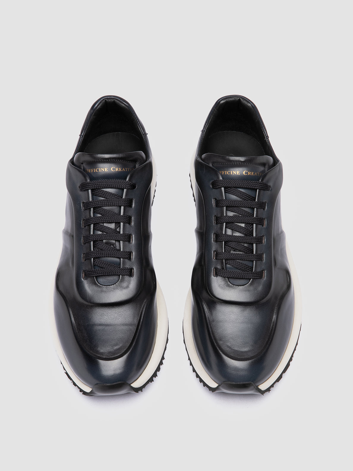 PERSPECTIVE/001 AERO BUTTERO NAPPA BLU MARINE - F.DO AVORIO/N