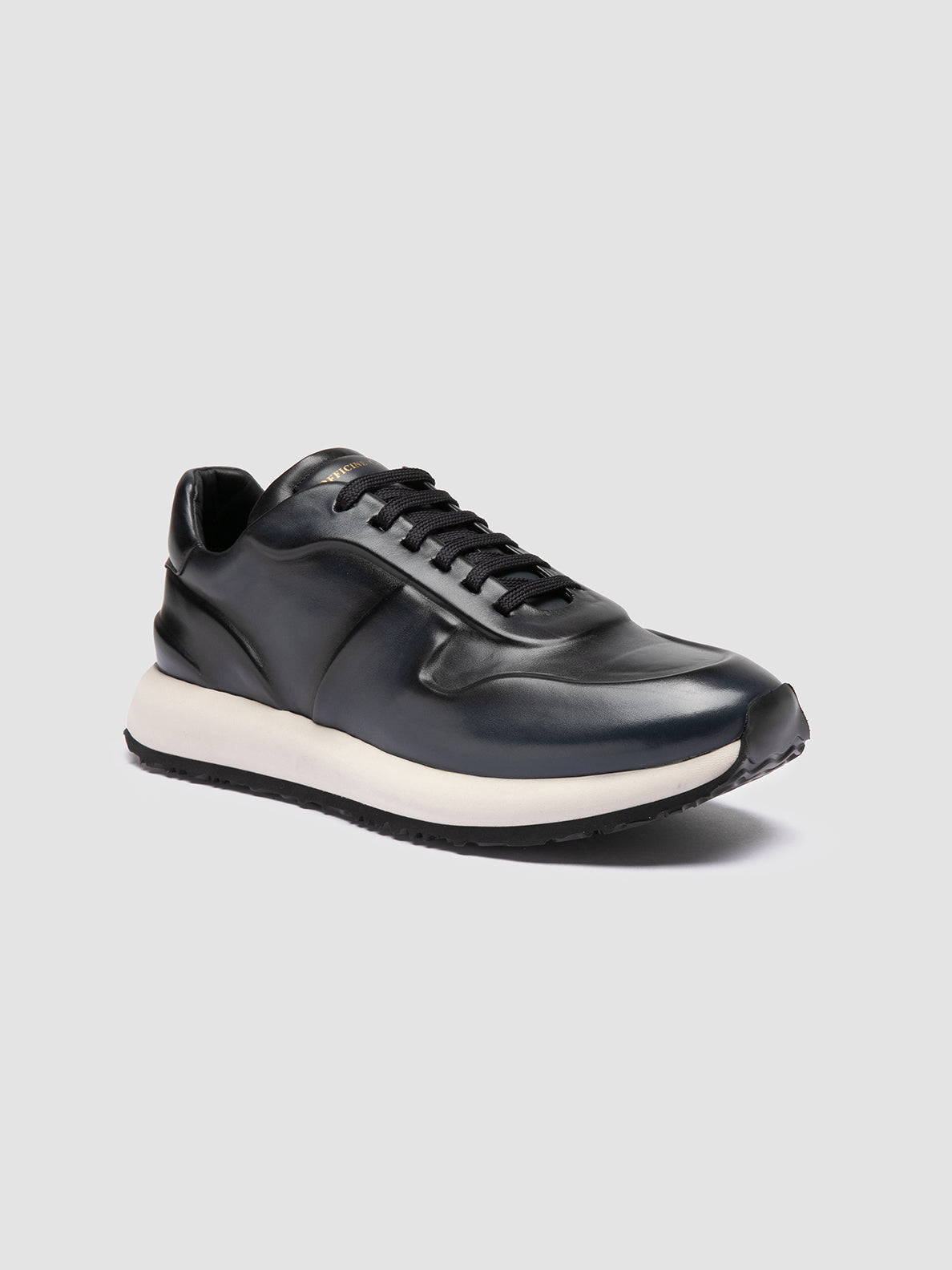 PERSPECTIVE/001 AERO BUTTERO NAPPA BLU MARINE - F.DO AVORIO/N