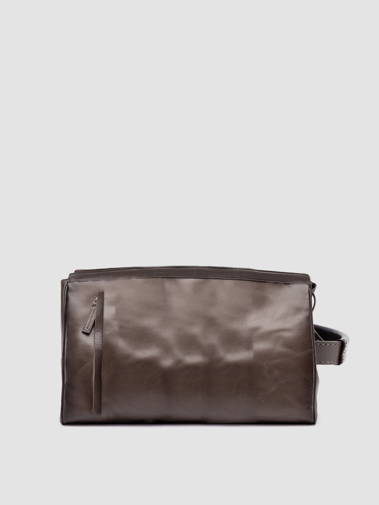 QUENTIN/022 AERO SPALLA PIUMA COFFEE