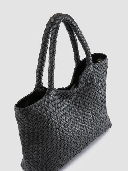 RAQUEL/001 WOVEN NERO