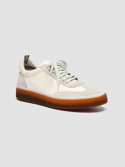 REKOMBINED/003 LIGHT CACHEMIRE/DEER LAMB/BIANCO - F.DO NATURALE SCURO