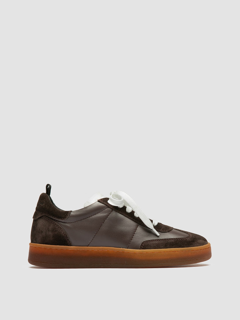 REKOMBINED/101 L.CACHEMIRE/LILLE/TONGUE PEPE/DK BROWN/BIANCO - F.DO NATURALE SCURO