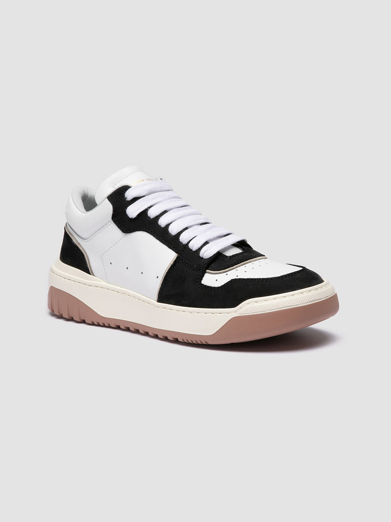 ROCKVILLE/103 SOFT NABUK/FLORIDA NERO/BIANCO