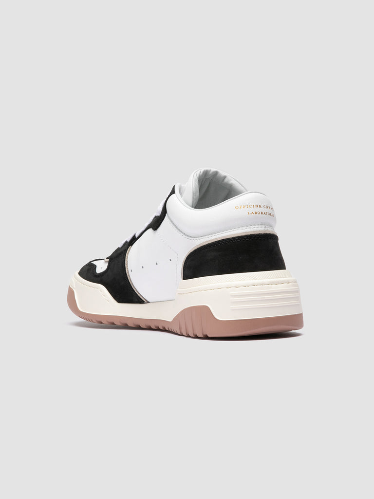 ROCKVILLE/103 SOFT NABUK/FLORIDA NERO/BIANCO